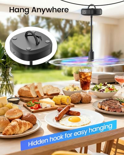 Fly Fans for Tables (Black)