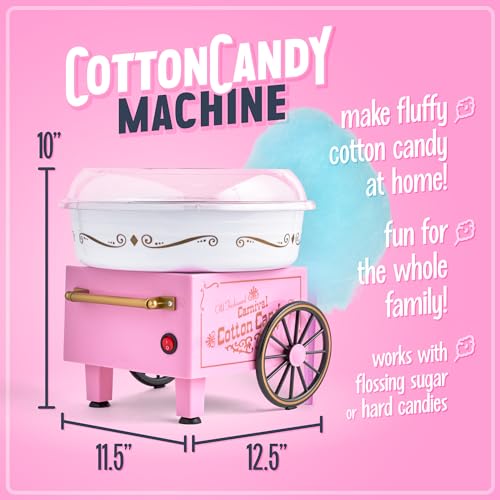 Vintage Cotton Candy Machine (Pink)