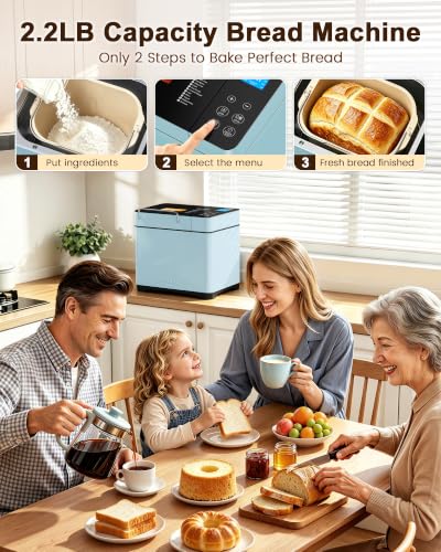 Blue Bread Maker (Blue Stainless Steel)