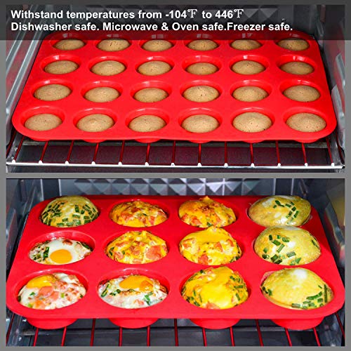 Silicone Muffin Pan Cupcake Set (2 Count)