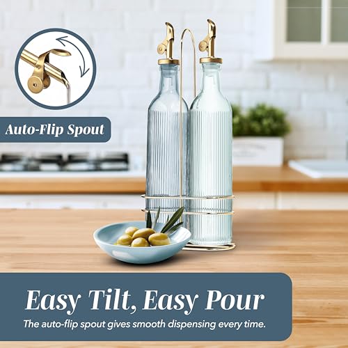 Glass Olive Oil Bottle Dispenser