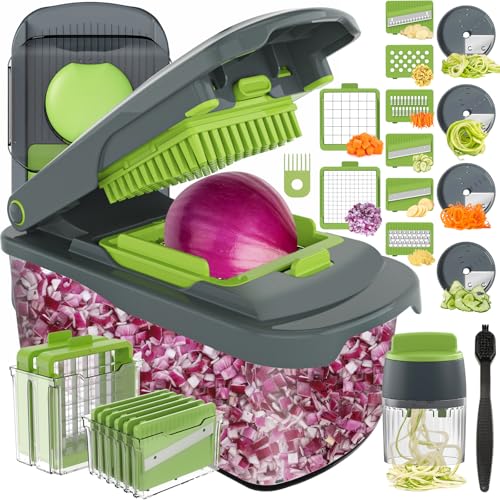 Veggie Chopper and Dicer with Container (12 Count)