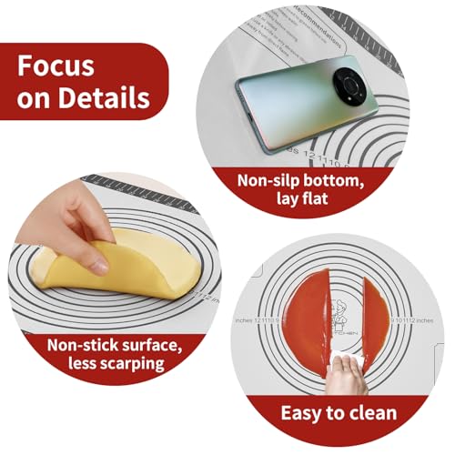 Silicone Baking Mat with Measurement