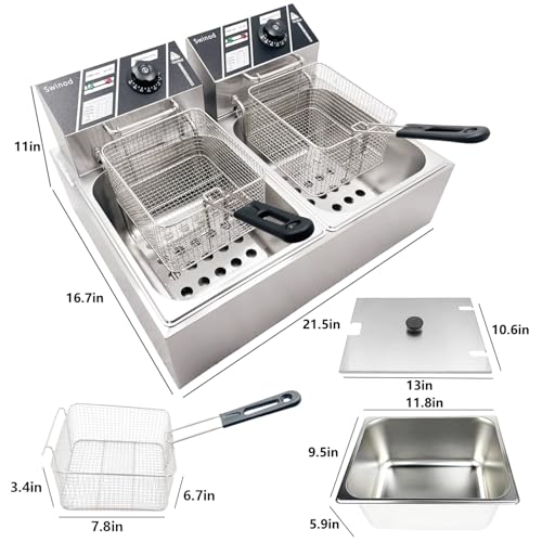Commercial Deep Fryer with Baskets (82)