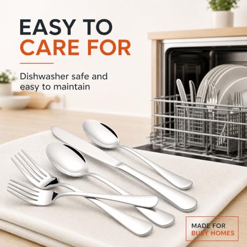 60 Piece Silverware Set for 12 (60 Pieces)