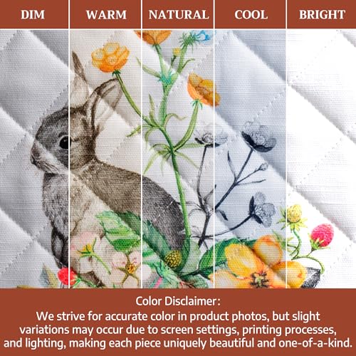 Pot Holders 100% Cotton Potholders (035 - Printemps / 8" x 8" (Pot Holder Pack of 1))