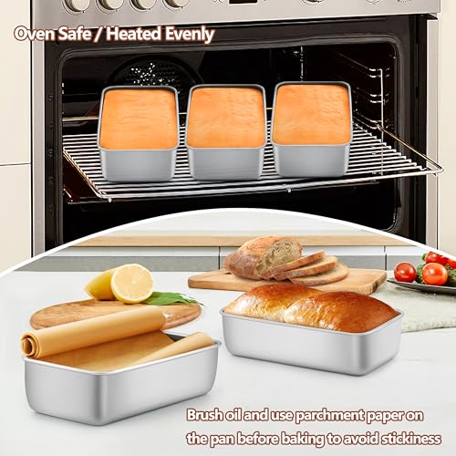 20 Pack Loaf Pans for Baking Bread (4.99 Count)