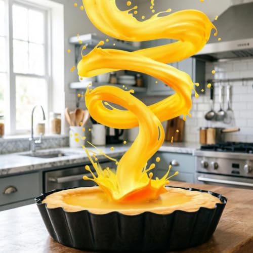 Mini Tart Pan 6PCS (5.5*1Inch)