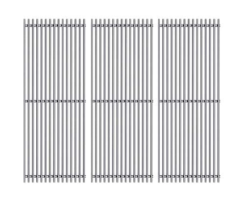 SF4103(3-Pack) 17 3/4" Stainless Steel Cooking Grid Grates Replacement for Charmglow 810-8410-F and Brinkmann 810-2410-S, 810-2411-F, 810-2411-S, 810-2511-S, 810-4557-0, 810-7490-F, 810-8410-F (17 3/4" x 26 13/16")