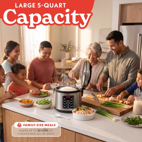 Rice Cooker 10 Cup Uncooked (10 Cup uncooked / 20 Cup cooked)