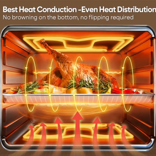 Half Sheet Pan Set of 2 (17.3” x 12.2”)