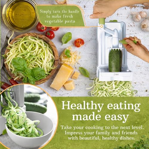 7 Blade Vegetable Spiralizer (White ( 7 Blades ))