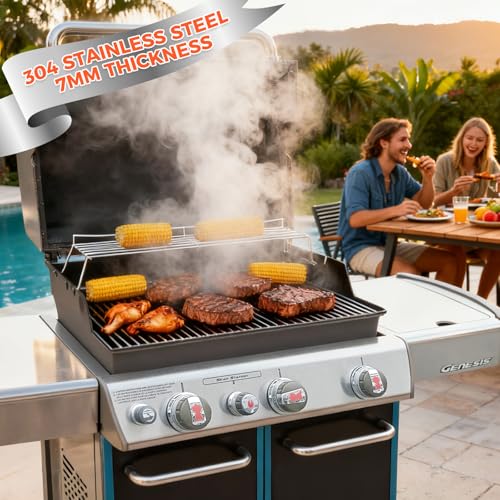 19.5 Inch Grill Grates for Weber Genesis 300 Series (19.5"×12.9")