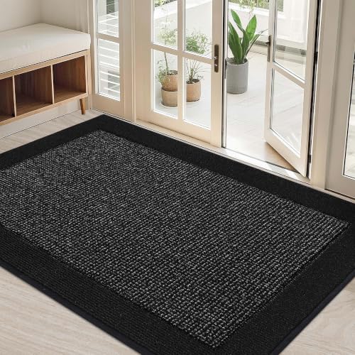 Indoor Door Mat 32" x 48" (Black / 32" X 48" (Rectangular))