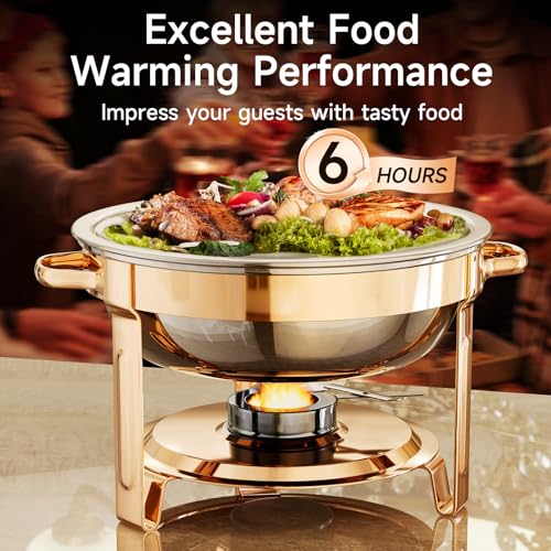 Chafing Dishes for Buffet (Rose Gold 2)