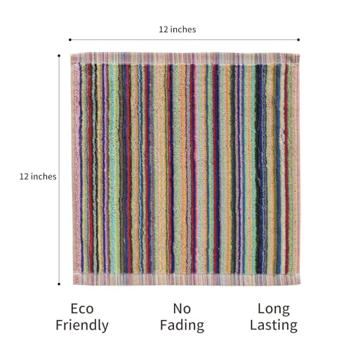 Kitchen Dishcloths for Washing Dishes (Multi-1 / 12x12 inch)