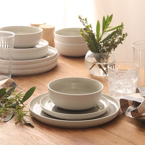Tahoe Sunset 12 (Service for 4 (12pcs) / Grey (Tahoe Sunset))