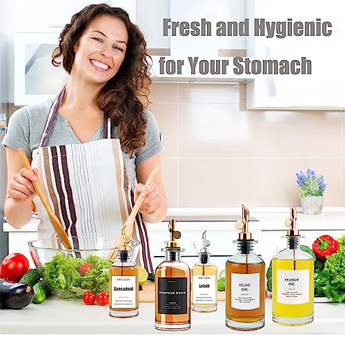 Pafuen 4 Pack Liquor Pour Spout (Rose Gold)