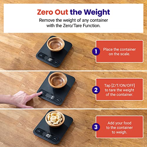 Food Kitchen Scale (Black)