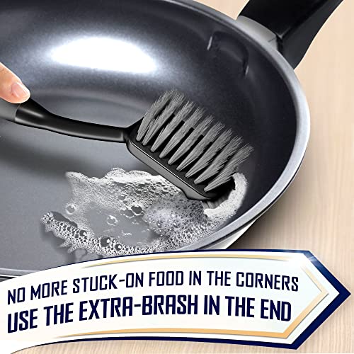 Dish Brush Set of 4 (Black)