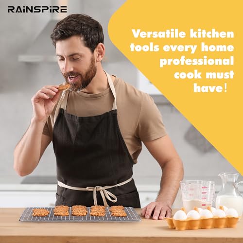 Cooling Racks for Cooking and Baking True 304 Stainless Steel 12"x17" 1Pcs (12"x17")