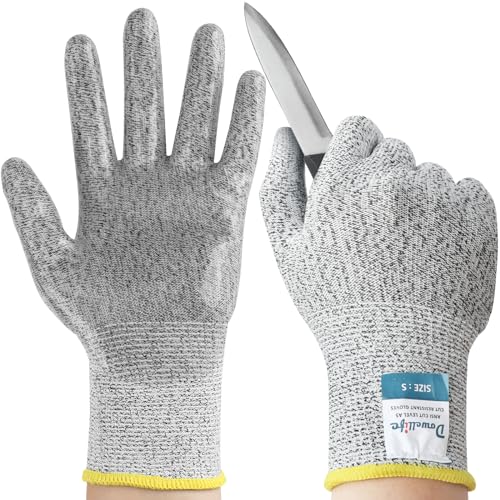 Level 5 Cut Resistant Gloves with Silicone Coating (Large (Pack of 1) / Silicone Coated)