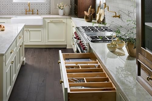 Trim-to-Fit Silverware Drawer Organizer, 33.11"x21.97" (33" W / Standard)