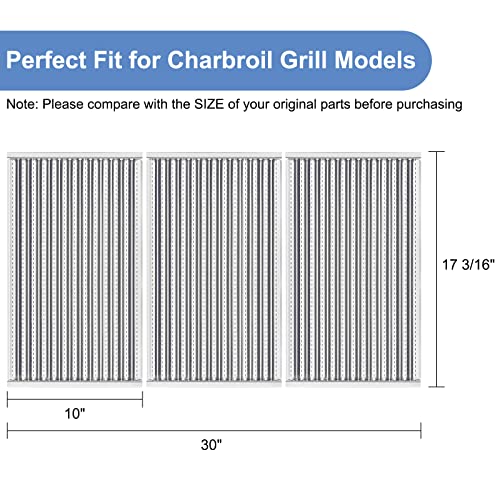 Grill Emitter Plates for Charbroil Tru (3-Burner Emitters)