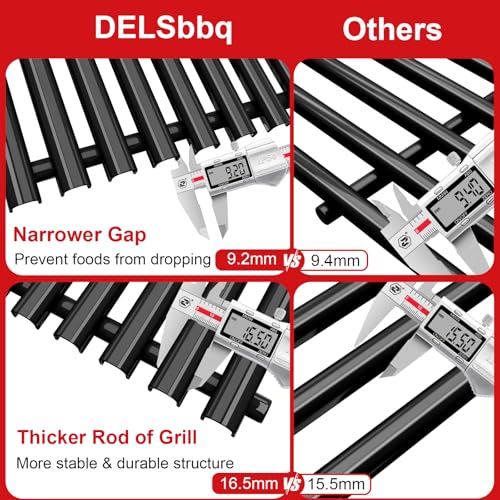 17.4" Grill Grates 7525 for Weber Spirit 300 (17.4" x 23.6")