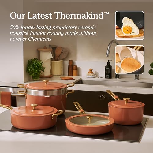 Essentials Cookware Set (Terracotta / 11 piece)