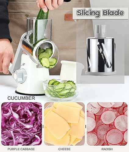 Rotary Cheese Grater Hand Crank