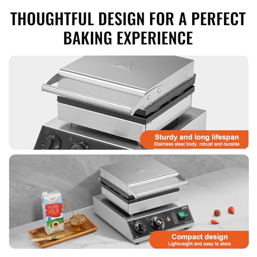Commercial Waffle Maker (4*1Pcs)