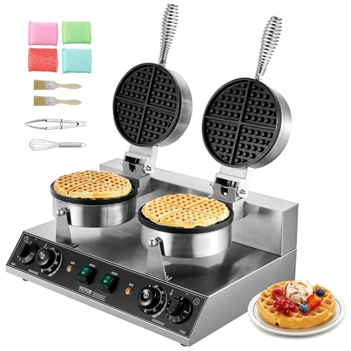 Commercial Waffle Maker (2*4Pcs)
