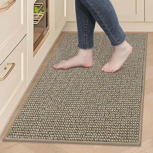 Kitchen Rugs 24"x36" (Light Beige / 24" X 36" (Rectangular))