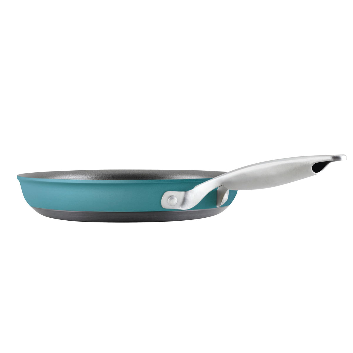 Achieve Hard Anodized Nonstick Cookware Pots and Pans Set (Cookware Set (9 Piece) / Teal)