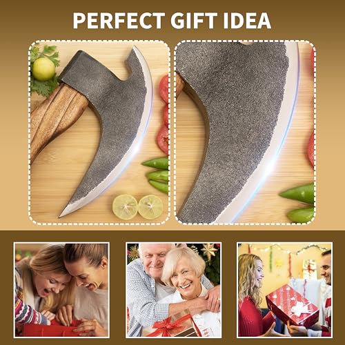 Handmade Viking Pizza Cutter Pizza Axe