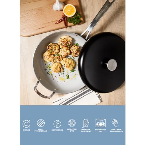 Kitchen Essentials Potluck Porch 4.5 Quart Sauté Pan (4.5-Quart Saute Pan / Black)