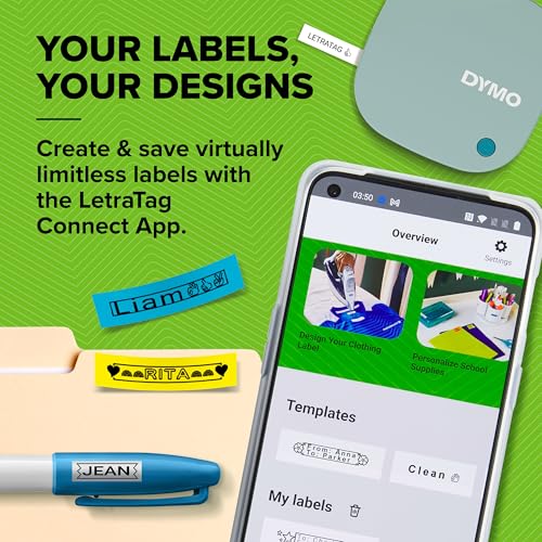 LetraTag 200B Bluetooth Label Maker (2 Count)