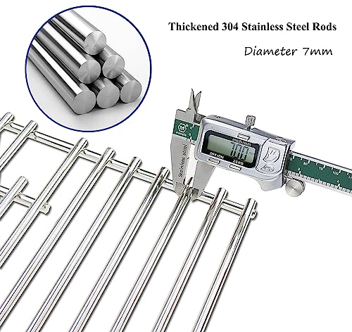 17" SUS304 Stainless Steel Grill Cooking Grates for Home Depot (17'' x 26.4'')