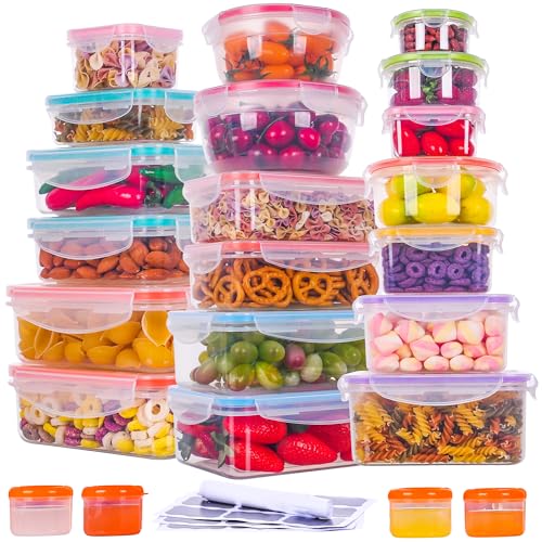 46 PCS Food Storage Containers with Lids Airtight (46 Pcs)