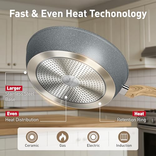 Pots and Pans Set (Bgrey / 30 PCS Cookware Set)