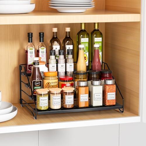 4 Tier Spice Rack Organizer for Cabinet