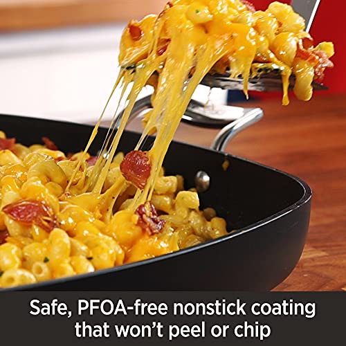 HA1 Hard Anodized Nonstick Fry Pan Set (5 Piece Set)
