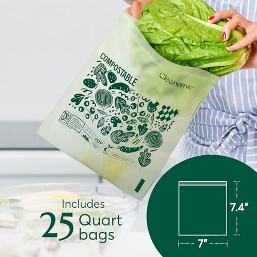 Compostable Zip Sandwich Bags (All Sizes)