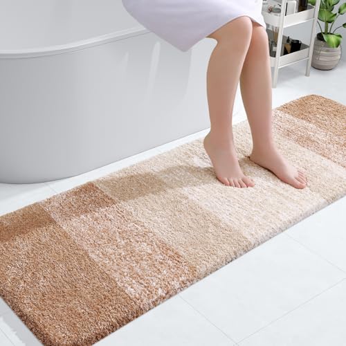 Bathroom Runner Rug 59x20 (59" X 20" / Beige)