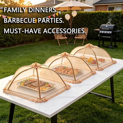3 Pack Extra Large Food Cover