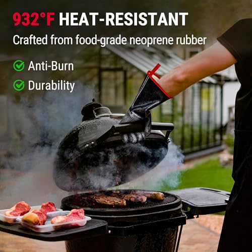 932°F Heat Resistant BBQ Gloves