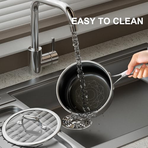 1.5 QT Stainless Steel Saucepan (1.5 Quarts)
