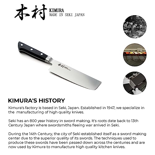 Nakiri Knife [Made in Japan] (6.5”)