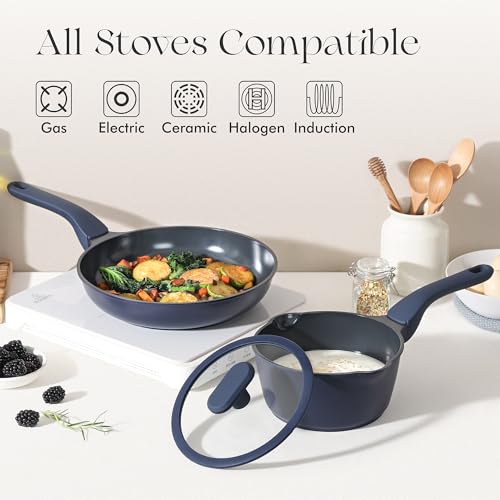Nonstick Frying Pan (10 Inch / Blueberry Mist)